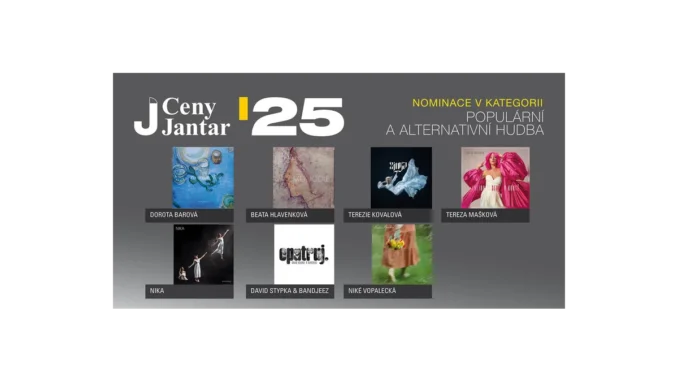 Nominace Jantar 2026: Kdo ovládne hudební scénu?