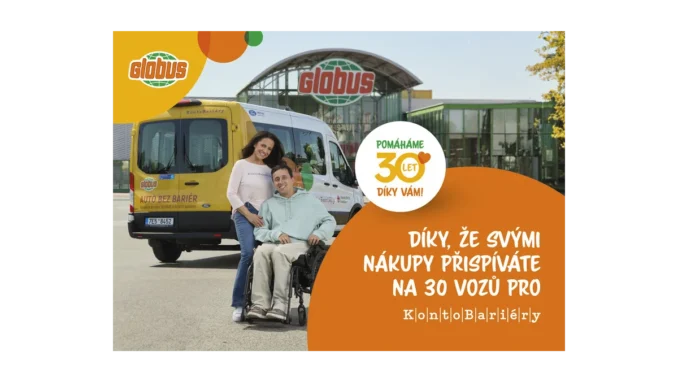 Globus s charitou: Oslava 30 let a pomoc handicapovaným