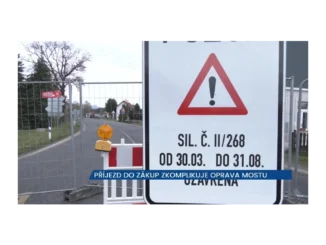 Omezení dopravy v Zákupech kvůli opravě mostu