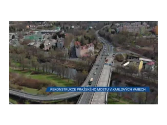 Dvouletá rekonstrukce mostu v Karlových Varech