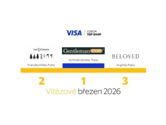 Vítězný Gentleman Store v Visa Czech Top Shop 2026
