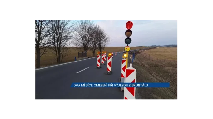 Obchvat Bruntálu: Dopravní omezení do května