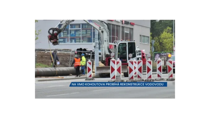 Brněnské vodárny zahajují práce na VMO Kohoutova