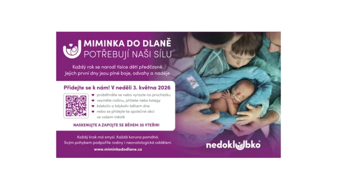 Pomozte miminkům při Běhu a procházce 2026