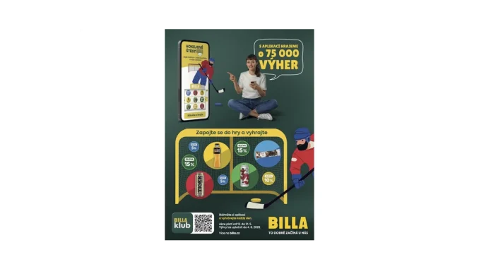 Získejte okamžité výhry s BILLA klubem!