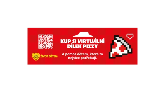 Pizza Hut a Život dětem spojují síly pro dobrou věc