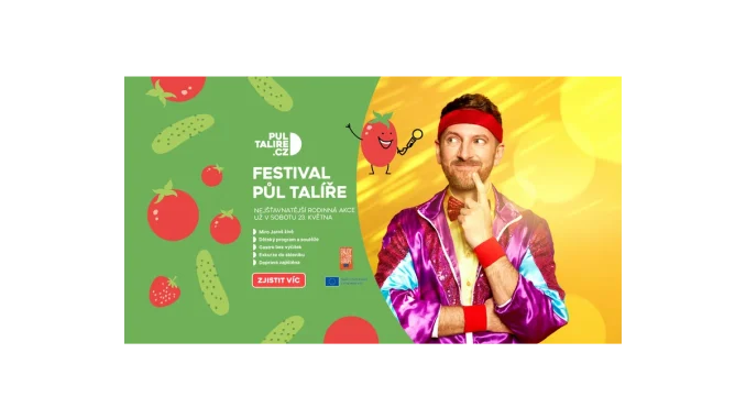 Festival Půl talíře: Zábava a Miro Jaroš pro rodiny