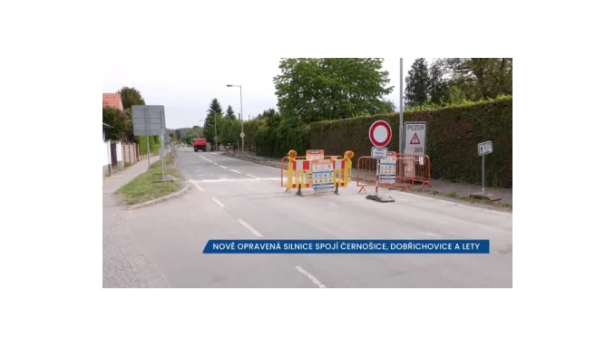 Rekonstrukce II/115 usnadní cestování mezi obcemi