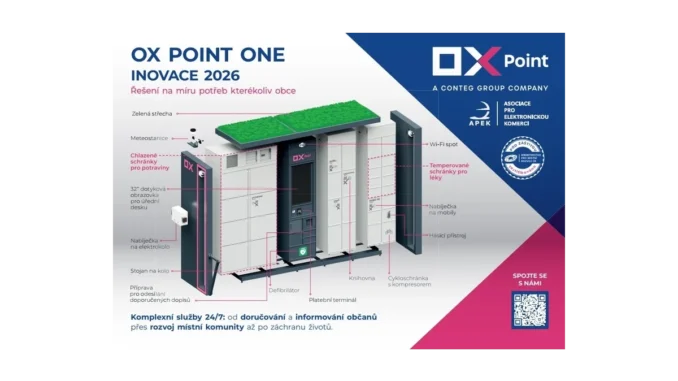Revoluční zásilkové boxy OX Point pro obce