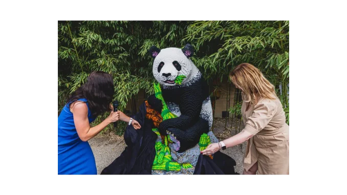 Objevte LEGO pandu v pražské zoo do konce léta