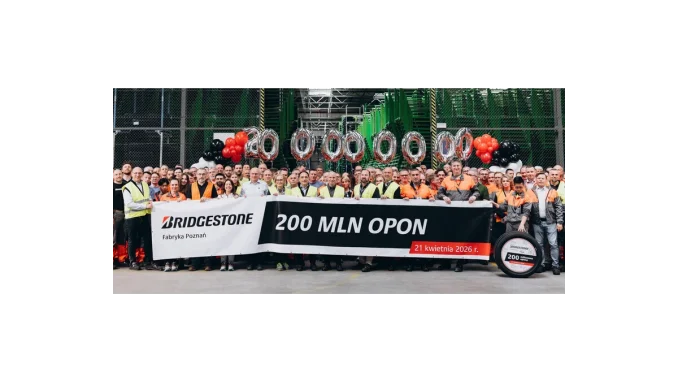 Bridgestone Poznaň: 200 milionů pneumatik vyrobeno