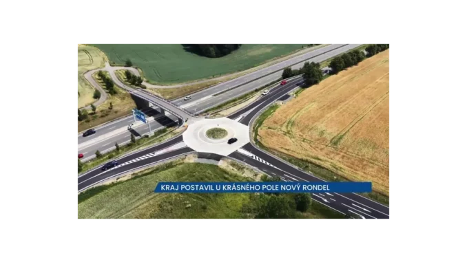 Krásné Pole se dočkalo bezpečnějšího rondelu