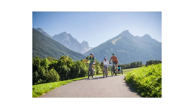 Objevte zábavu na cyklotrase Stubai Radroute 19