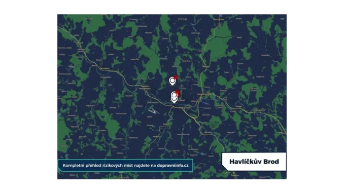 Dopravní situace v Havlíčkově Brodě 2026: Zjistěte více