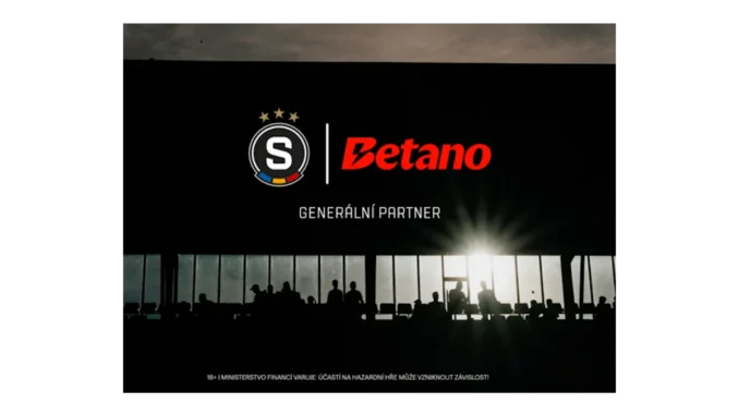 Betano a Sparta prodlužují partnerství do roku 2029
