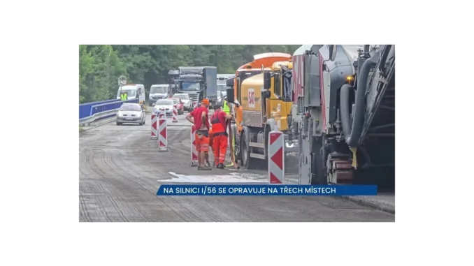 Doprava na silnici I/56 přes Ostravice zkomplikuje oprava