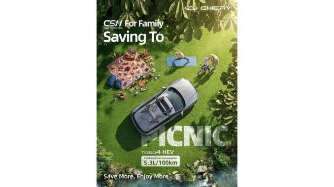 TIGGO4 CSH: Ideální auto na letní cesty