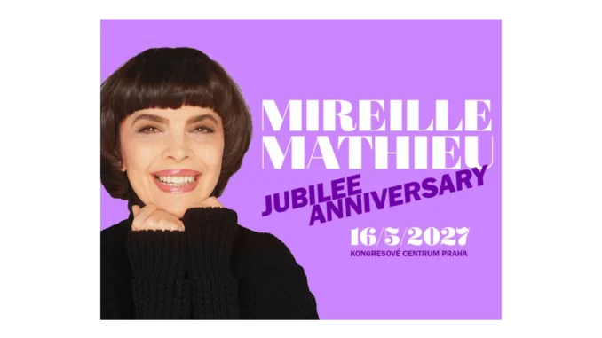 Mireille Mathieu znovu v Praze na výjimečném koncertu
