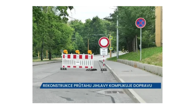 Doprava v Jihlavě: Rekonstrukce průtahu a objízdná trasa