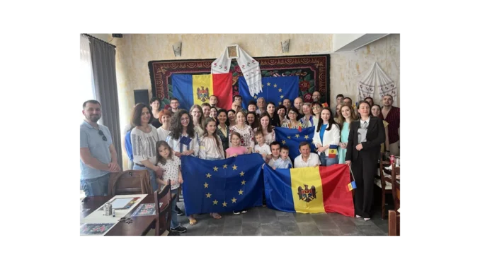 Moldoveni.cz oslavuje nezávislost Moldavska v Praze