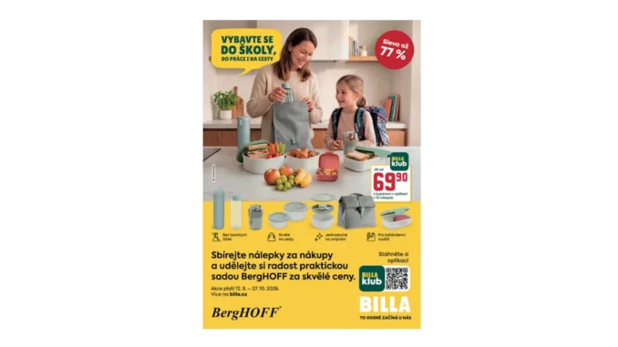 Novinky BILLA: školní katalog a věrnostní akce