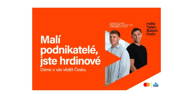 Mastercard podporuje malé podnikatele v týdnu firem