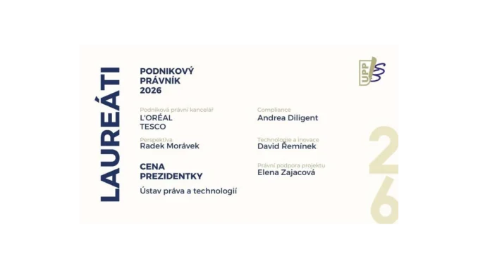 Vyhlášení Podnikového právníka 2026 v Praze