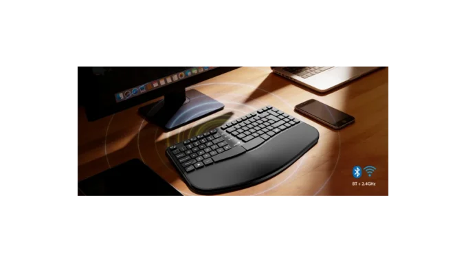 Genius Ergo KB-7000BT: Komfortní psaní bez drátů
