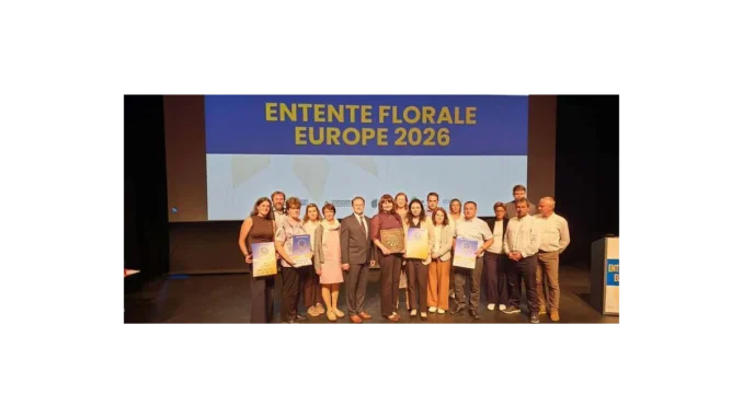 Cejle triumfuje v soutěži Entente Florale Europe