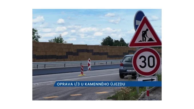 Rekonstrukce silnice I/3 mezi Boršovem a Kamenným Újezdem